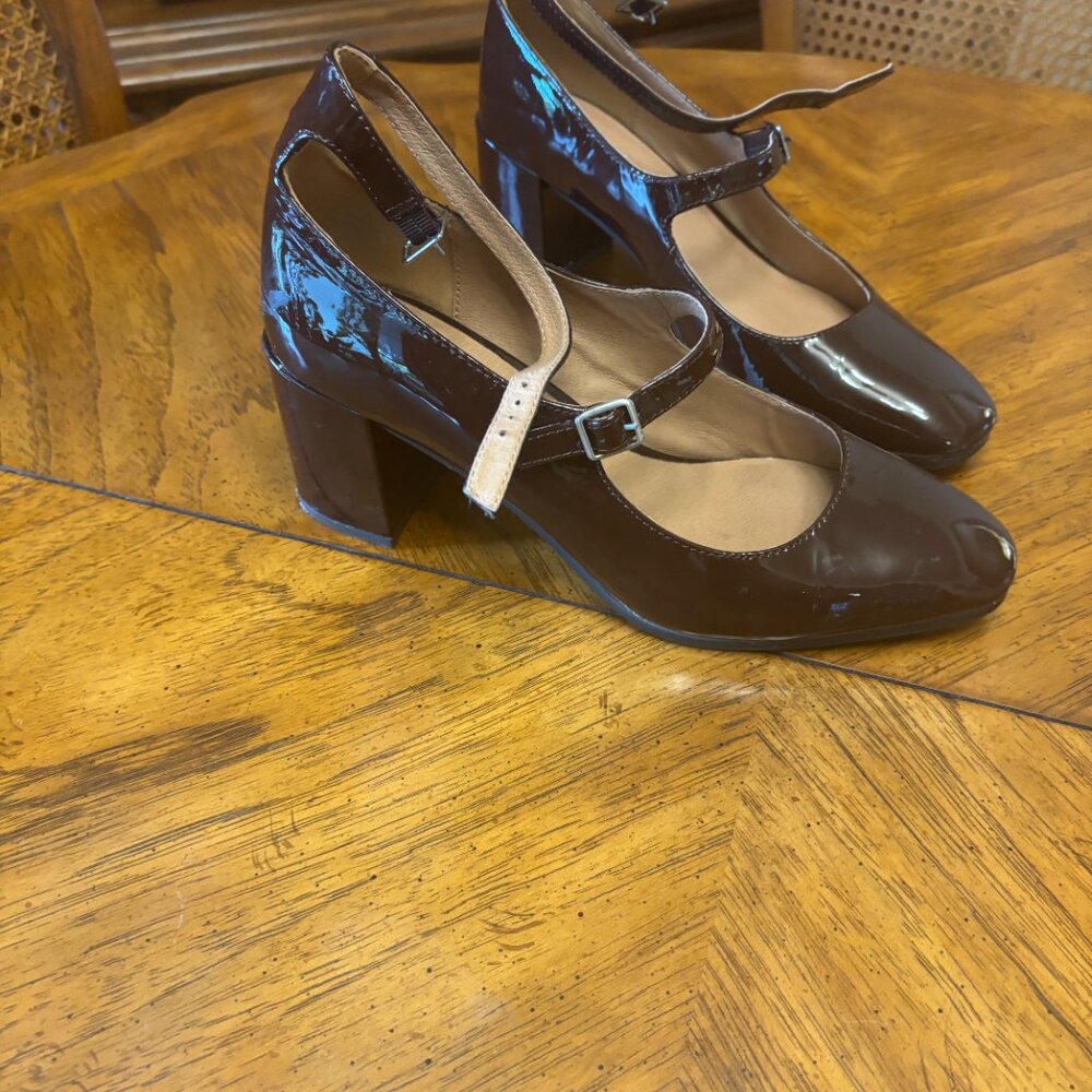 Patent madewell size 10 mary jane shoes - Picture 3 of 4
